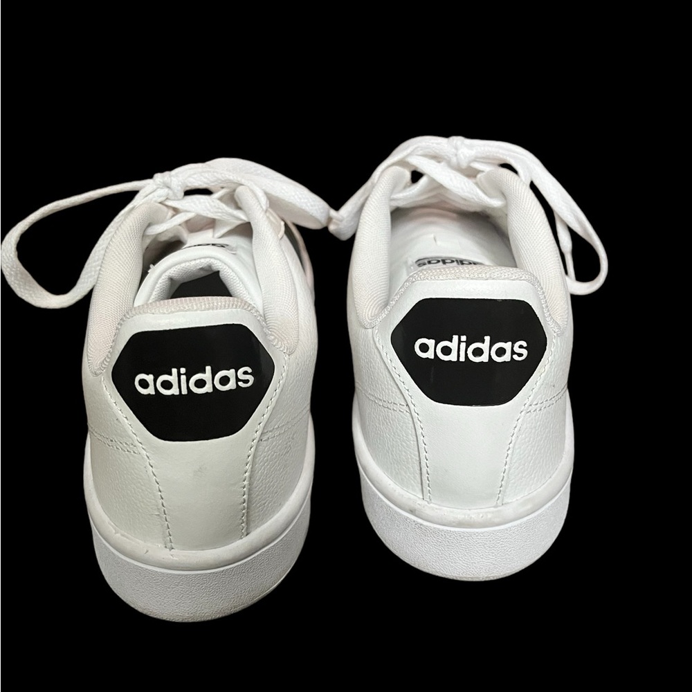 Adidas Womens Cloudfoam Advantage Sneakers, Size 11 - Picture 4 of 7